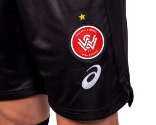 WESTERN SYDNEY WANDERERS AWAY SHORT, Black 3