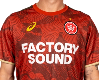 WESTERN SYDNEY WANDERERS MD WARM UP TEE, Image 4 of 6