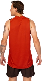 WESTERN SYDNEY WANDERERS TRAINING SINGLET, Spice Latte 2