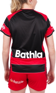 WESTERN SYDNEY WANDERERS HOME JERSEY WOMENS, Samurai Red 2