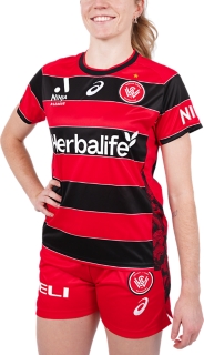 WESTERN SYDNEY WANDERERS HOME JERSEY WOMENS, Samurai Red 3
