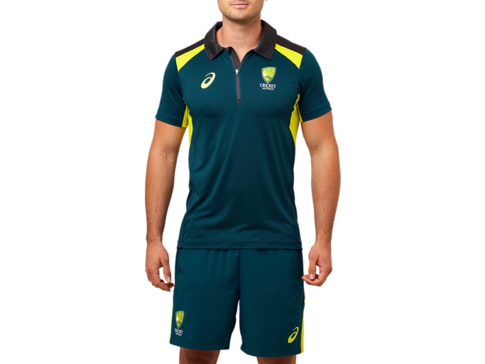 Men's CRICKET AUSTRALIA REPLICA TRAINING SHIRT Legion Blue Mens