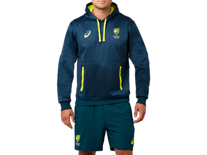 Men's CRICKET AUSTRALIA REPLICA TRAINING HOODIE Legion Blue Mens