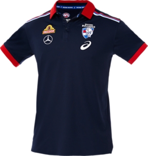 WESTERN BULLDOGS REPLICA MEDIA POLO, Image 8 of 9