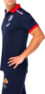 WESTERN BULLDOGS REPLICA MEDIA POLO, Image 3 of 9