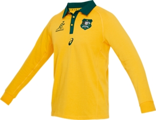 Asic Cotw Wallabies Home Jersey 2022 by ASICS | XL | Green/Gold