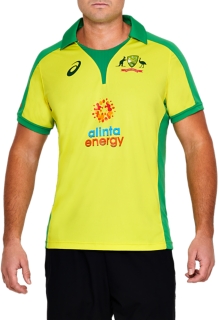 Estallar Templado halcón Men's CRICKET AUSTRALIA REPLICA ODI HOME SHIRT | Blazing Yellow | Mens  Cricket Clothing | ASICS Australia