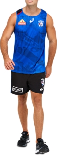 WESTERN BULLDOGS REPLICA GYM SHORT, Image 6 of 8
