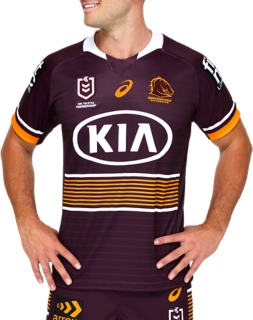 Men's BRONCOS HOME REPLICA JERSEY, Maroon, Mens NRL Clothing