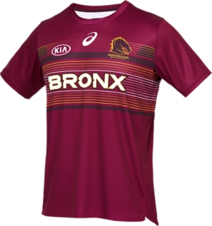 BRISBANE BRONCOS REPLICA RUN OUT TEE, Image 6 of 7