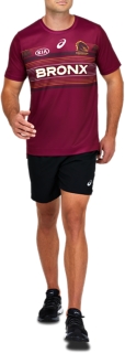 BRISBANE BRONCOS REPLICA RUN OUT TEE, Image 5 of 7