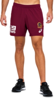 BRISBANE BRONCOS REPLICA TRAINING SHORT Men Maroon Mens NRL