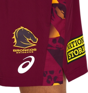 BRISBANE BRONCOS REPLICA TRAINING SHORT, Image 6 of 10