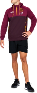 Brisbane Broncos Rugby Team Fleece Zipper Hoodie - BTF Store