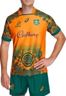 diseñador Logro salto Men's WALLABIES REPLICA ALTERNATE JERSEY | Wallabies Gold | Mens Rugby  Union Clothing | ASICS Australia