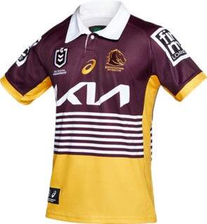 Women's BRISBANE BRONCOS REPLICA ALTERNATE JERSEY, Rich Gold, Womens NRL  Clothing