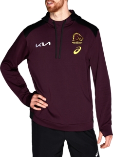 Brisbane Broncos Fleece Zipper Hoodie - BTF Store