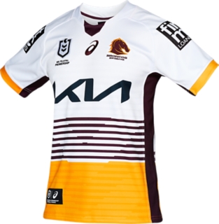 Men's BRISBANE BRONCOS REPLICA HOME JERSEY, Deep Mars, Mens NRL Clothing