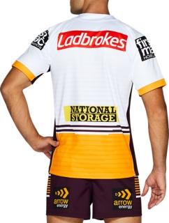 Men's BRISBANE BRONCOS REPLICA AWAY JERSEY