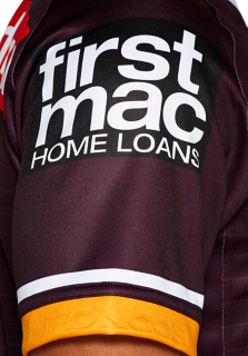 Women's BRISBANE BRONCOS REPLICA HOME JERSEY, Deep Mars, Womens NRL  Clothing