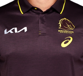 Women's BRISBANE BRONCOS INDIGENOUS POLO, Deep Mars