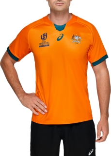 Men's WALLAROOS RUGBY WORLD CUP REPLICA JERSEY Wallabies Gold Mens