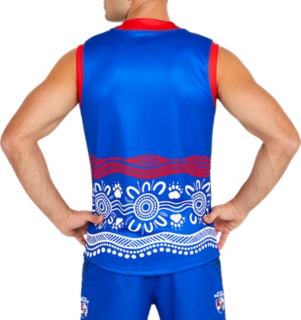 WESTERN BULLDOGS INDIGENOUS REPLICA GUERNSEY, Image 2 of 8