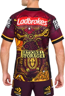 Custom Made NRL Brisbane Broncos On Field Indigenous Jersey