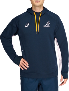 Men's WALLABIES TRAINING HOODIE | French Blue | Mens Rugby Union ...