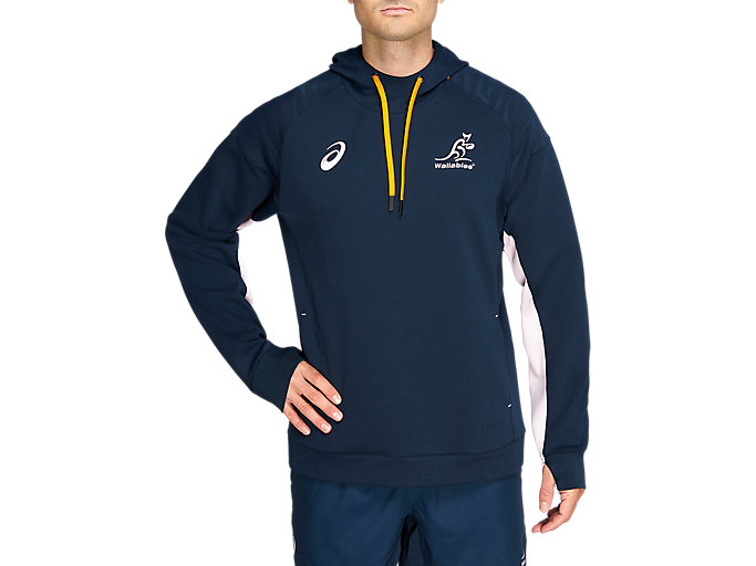 Sizes M L XL only Rugby Qantas Wallabies Mens Supporter Hoodie Hoody 