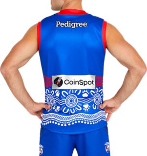 CLEARANCE Western Bulldogs Asics Mens Indigenous Guernsey 2022 – Footy Plus  More