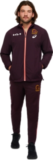 BRISBANE BRONCOS SPRAY JACKET | Men | Deep Mars | Mens NRL