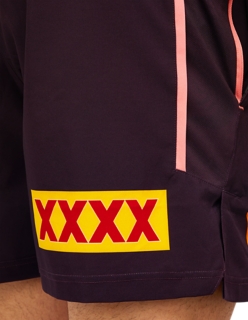 BRISBANE BRONCOS REPLICA TRAINING SHORTS, Image 5 of 7