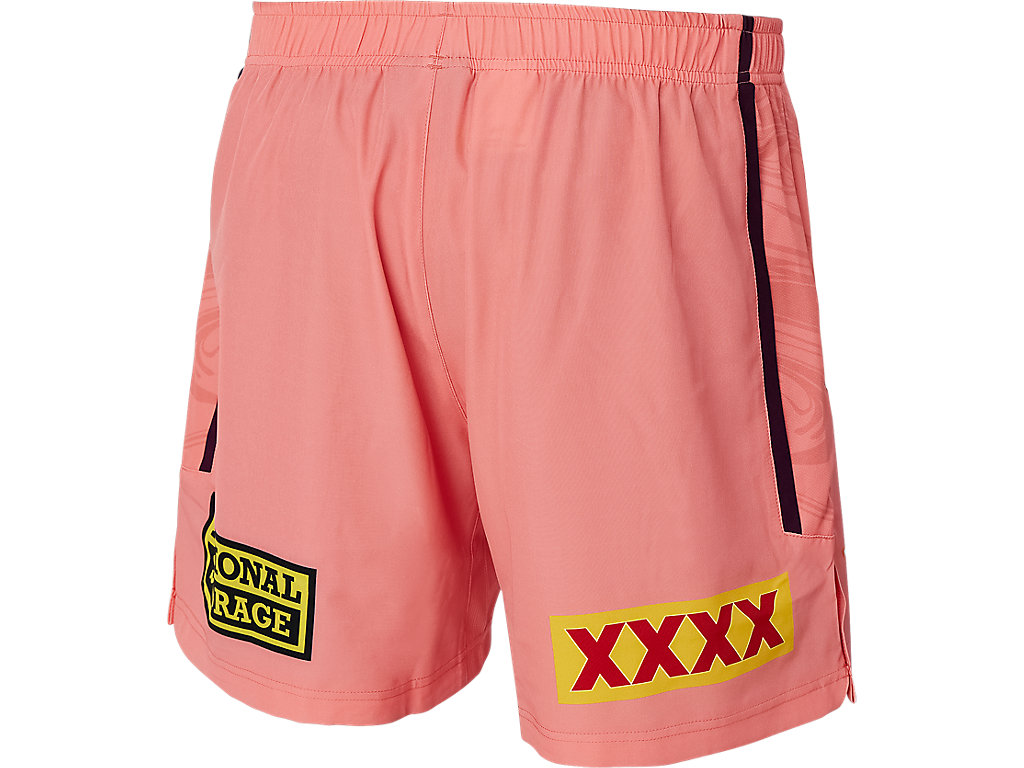 broncos training shorts pink