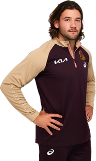 BRISBANE BRONCOS WARM UP TOP, Image 4 of 7