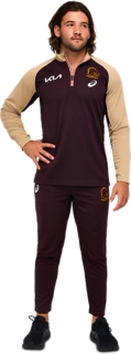 Women's BRISBANE BRONCOS INDIGENOUS POLO, Deep Mars