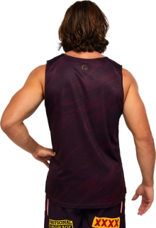 BRISBANE BRONCOS TRAINING SINGLET | Men | Performance Black