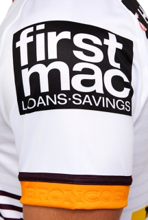 Men's BRISBANE BRONCOS REPLICA AWAY JERSEY