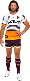 Brisbane Broncos 2023 Away Autographed/Signed Jersey