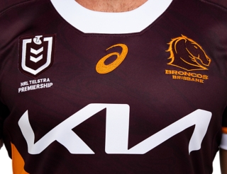 Men's BRISBANE BRONCOS REPLICA AWAY JERSEY