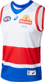 WESTERN BULLDOGS REPLICA CLASH GUERNSEY SHORT SLEEVED, Image 8 of 9
