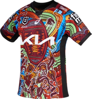 BRISBANE BRONCOS INDIGENOUS REPLICA, Image 8 of 9