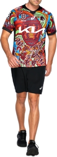 Men's BRISBANE BRONCOS INDIGENOUS REPLICA, Performance Black, Mens NRL  Clothing