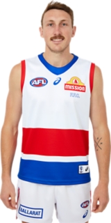 WESTERN BULLDOGS REPLICA CLASH GUERNSEY SHORT SLEEVED, Image 1 of 7