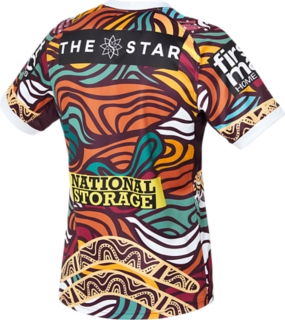 Women's BRISBANE BRONCOS INDIGENOUS POLO, Deep Mars