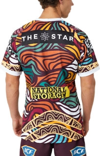 Brisbane Broncos 2018 NRL Mens Indigenous Jersey, BB18JSY08M