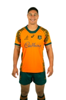 WALLABIES REPLICA ALTERNATIVE JERSEY,  22 Ss Wallabies Gold