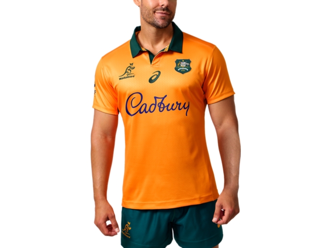 WALLABIES LIONS TOUR REPLICA JERSEY Men Wallabies Gold Mens Rugby  Union Clothing ASICS Australia