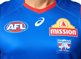 WESTERN BULLDOGS REPLICA SHORT SLEEVED HOME GUERNSEY, Image 3 of 7