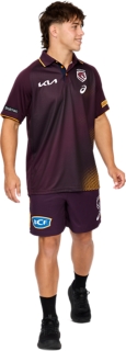 BRISBANE BRONCOS TRAINING POLO, Image 7 of 9